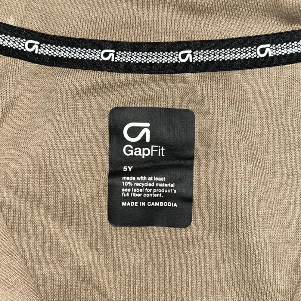 Gap Boys Tan/Brown Hoodie Top(Size 5yrs)